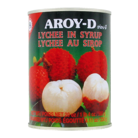 Litchi au Sirop Aroy-D 565g