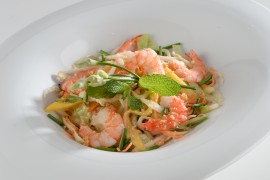 Salade vietnamienne aux crevettes